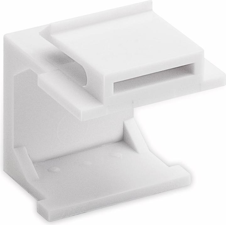Image du produit Goobay Cache Keystone (pack de 4), blanc, blanc