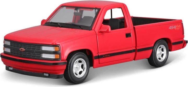 Actual product image Maisto Chevrolet 454 SS Pick-up 1993 1/24 red