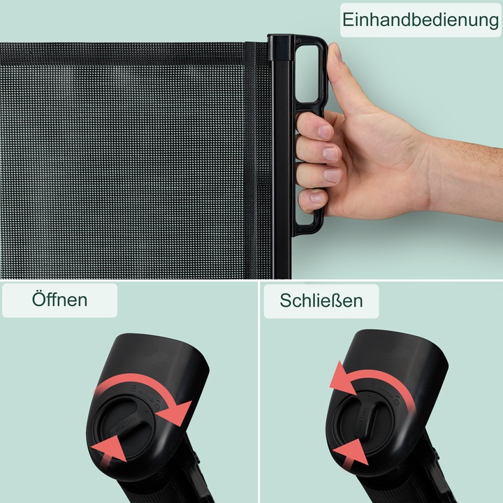 Immagine prodotto Relaxdays Cancello di sicurezza per porte (70 cm)