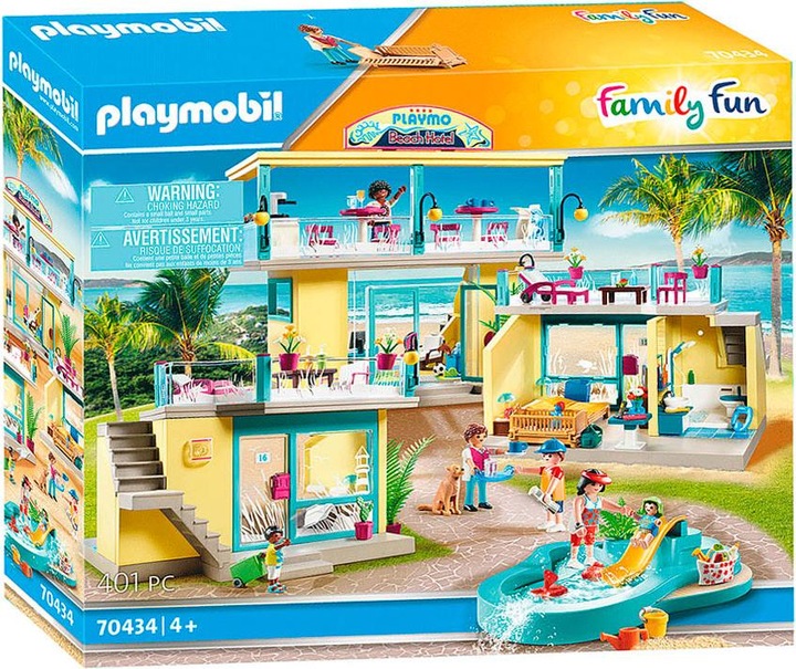 Actual product image Playmobil Beach Hotel (70434, Playmobil Family Fun)