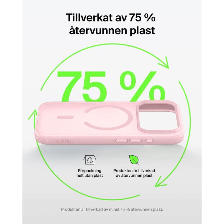 Productafbeelding Belkin Grip magn. Schutzhülle iPhone 17 Pro pink MSA035hqPK (Apple iPhone 17 Pro)