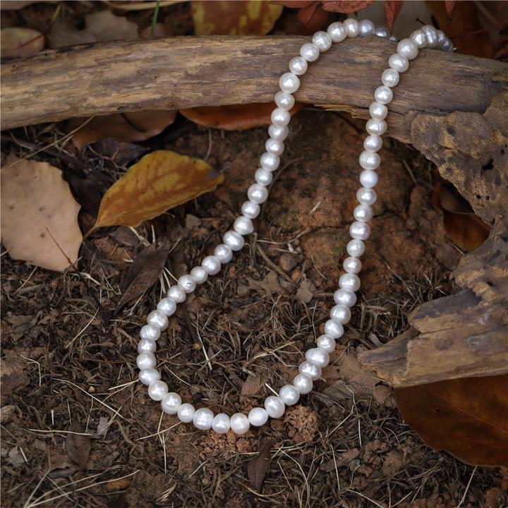 Image du produit Andreani Set cadeau collier et bracelet en véritables perles d'eau douce (Perles d'eau douce)