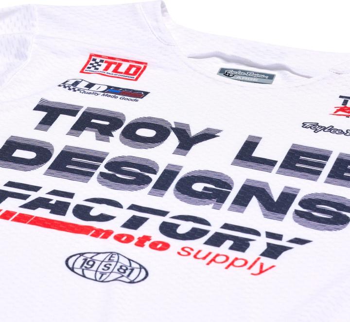 Actual product image Troy Lee Designs GP Pro Air Jersey, Factory, white, S (S)