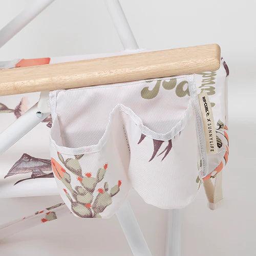 Produktbild Sunnylife Luxe Beach Chair Welcome to Paradise Chalk