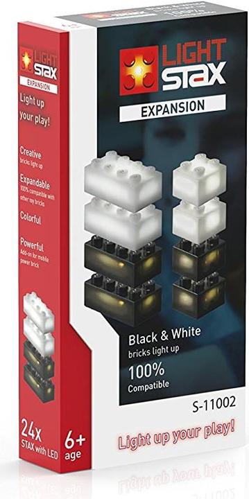Stax Expansion black, white (Lego Kompatibel)