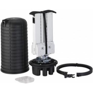 Wirewin IP68 Outdoor Haubenmuffe, max. Faseranzahl 432, Höhe 525mm, 1x oval, 6x rund FTTx, Netzwerk Zubehör
