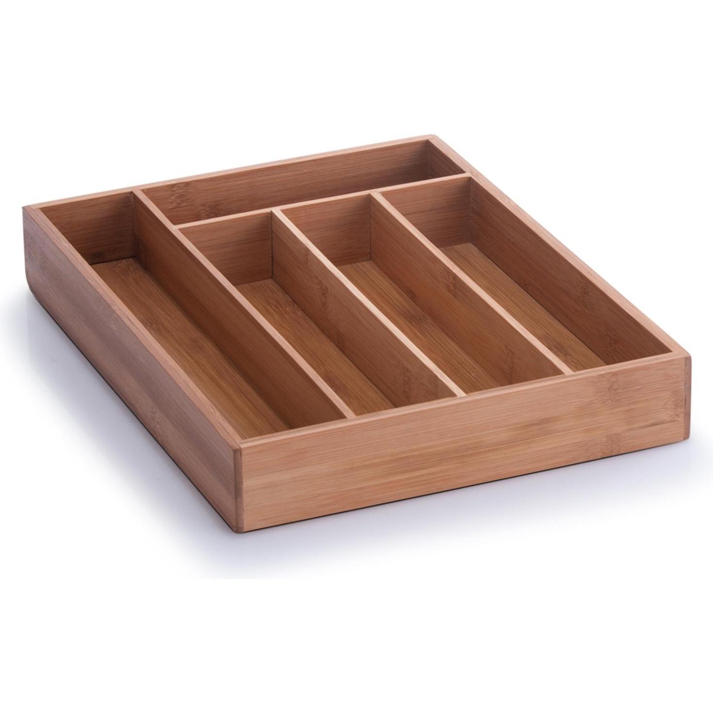 Zeller Present Jules: Portaposate in Bambù Marrone