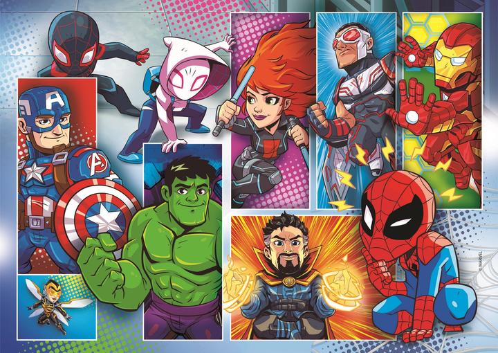 Produktbild Clementoni Marvel Superhelden (20 Teile)