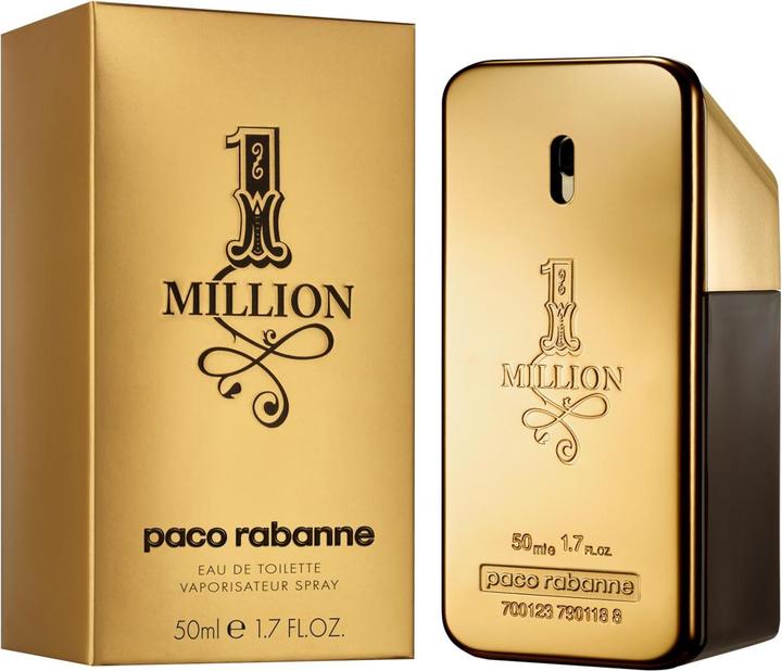 Produktbild Paco Rabanne 1 Million (Eau de Toilette, 50 ml)
