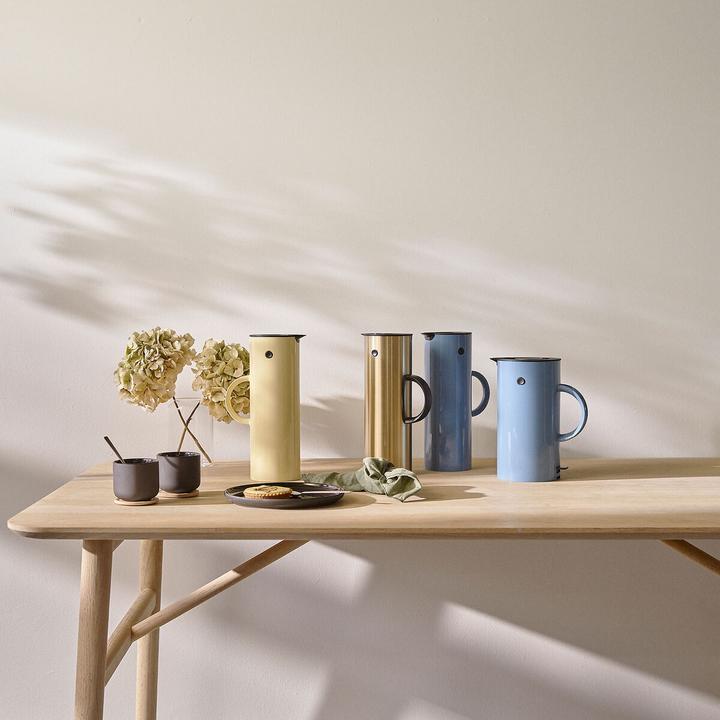 Actual product image Stelton EM 77 vacuum jug 1l brushed brass (900-8) (1 l)