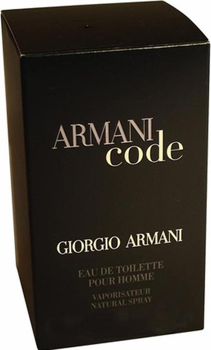 Image du produit Emporio Armani Armani Code by Giorgio Armani Eau De Toilette for Men 75ml (Eau de toilette, 75 ml)