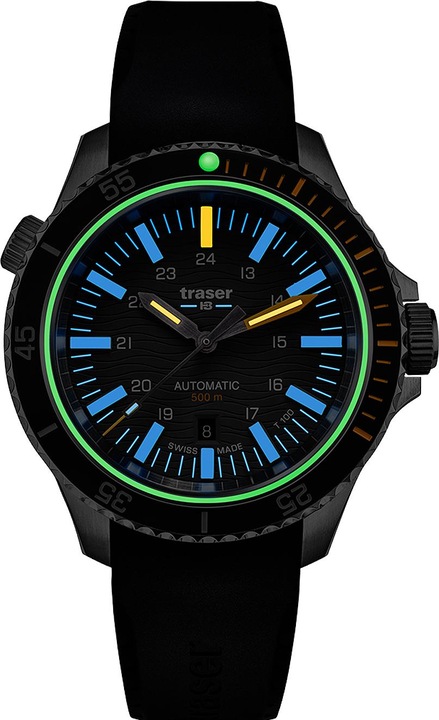 Produktbild Traser H3 110330 P67 Diver Automatik T100 Grey 46mm 50ATM (Sportuhr, 46 mm)