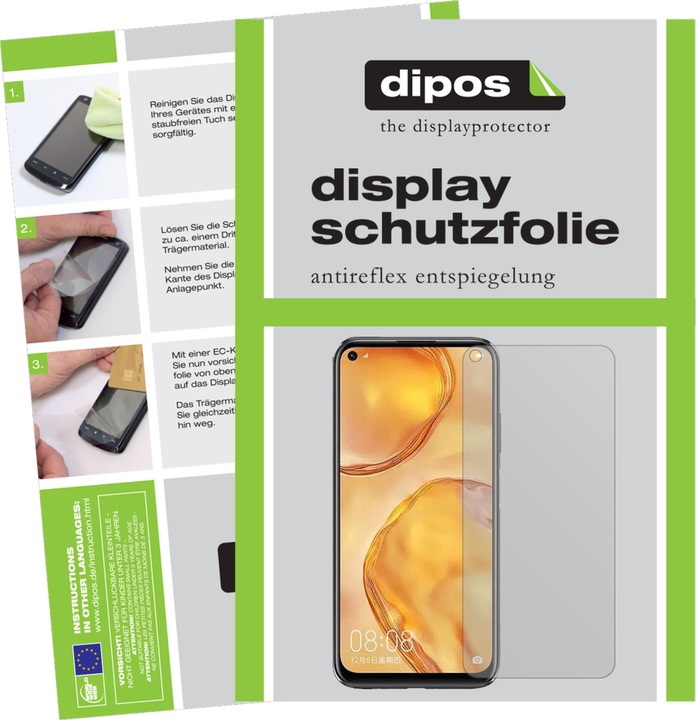 Immagine prodotto Dipos Pellicola Protettiva Antiriflesso (2 Pezzo/i, Huawei Nova 7i)
