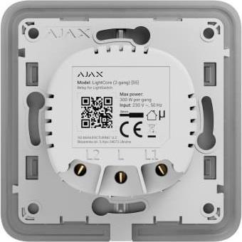 Ajax SMART HOME LIGHTCORE 1GANG/45110 (Heizungsaktor)