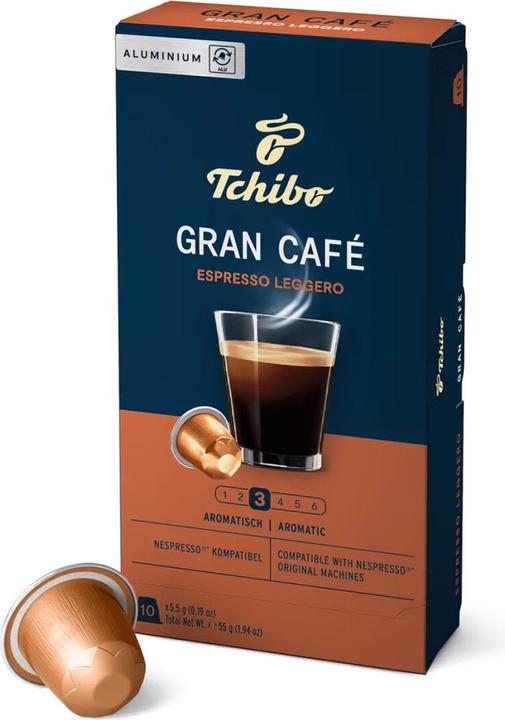 Tchibo Gran Café Espresso Leggero (10 x Port.)