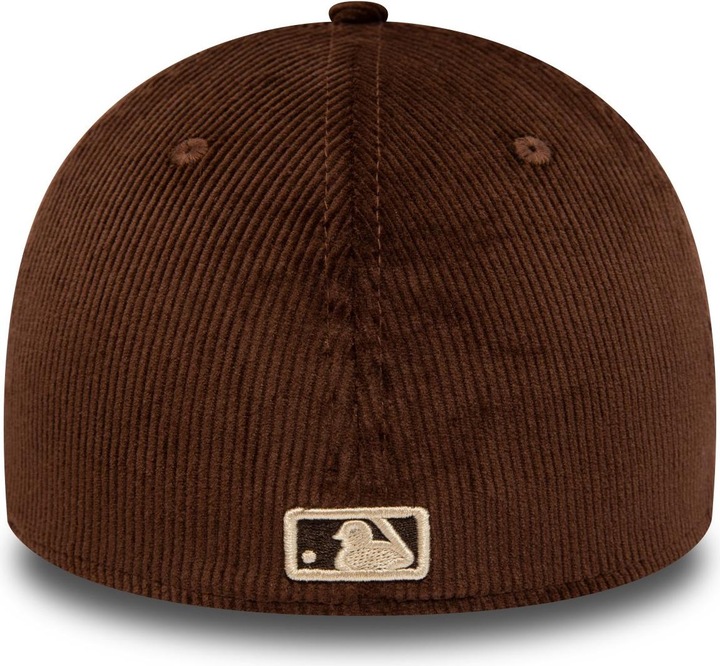Actual product image New Era 39Thirty Stretch Cap CORDE New York Yankees brun (M/L)