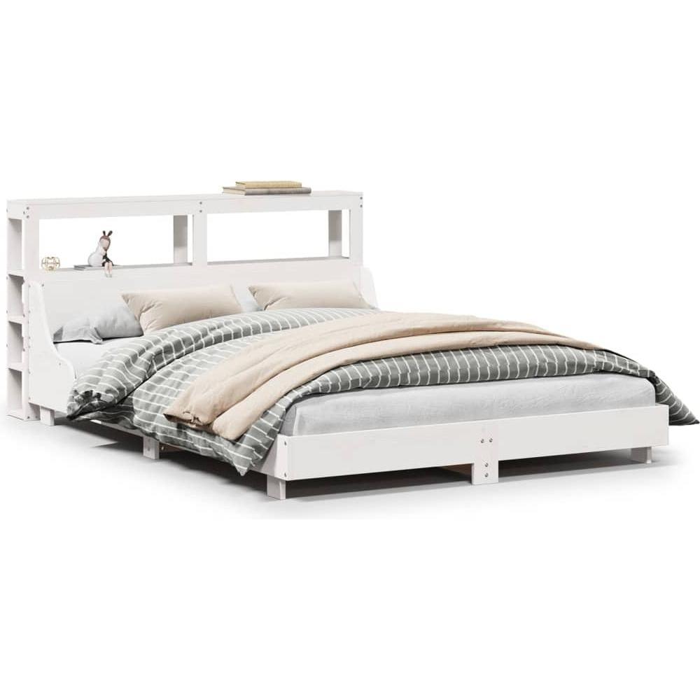 VidaXL, Bett, Bett ohne Matratze (140 x 190 cm)