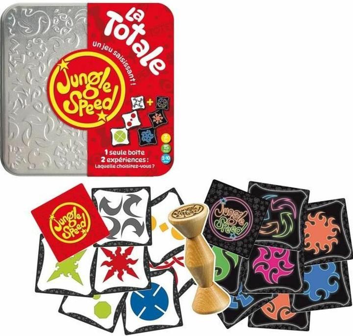 Actual product image Asmodée Jeu - Jungle Speed La Totale (French, 2 - 10 Players)