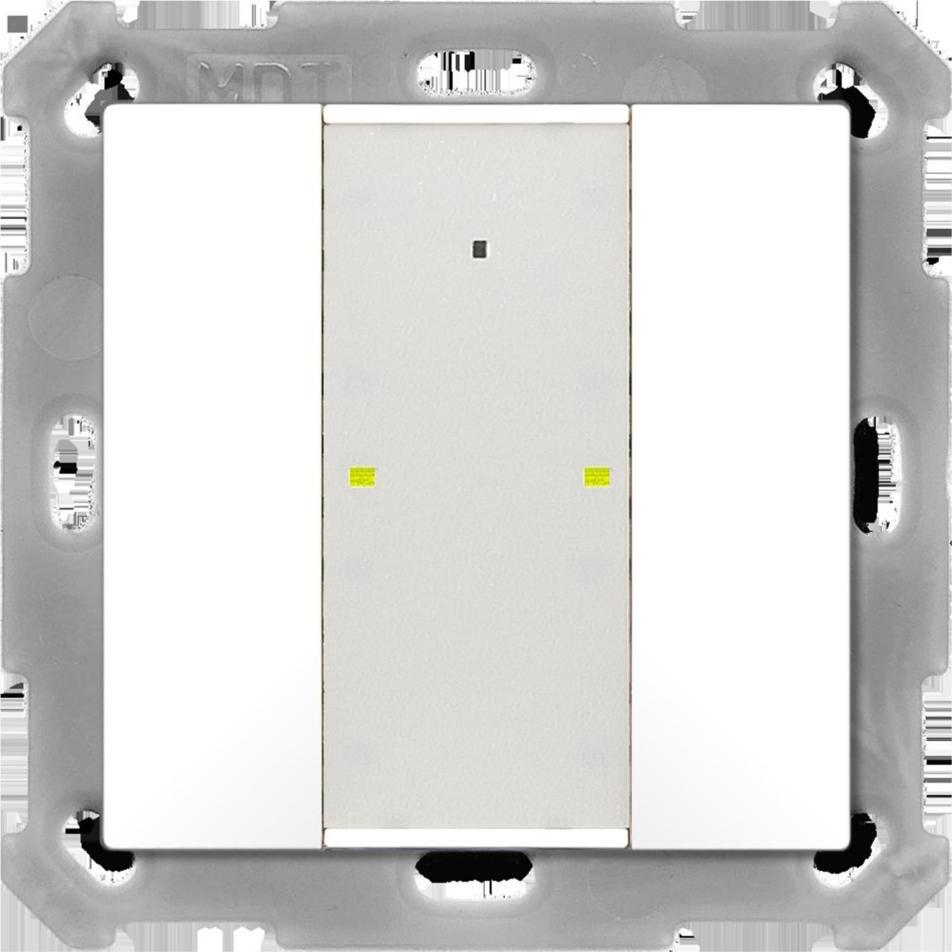 Thumbnail - MDT BE-TA55P2.G2, Taster + Schalter, Weiss
