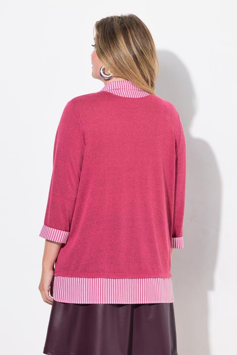 Actual product image Miamoda 2-in-1-Pullover, Lagen-Look, 3/4-Ärmel (58)