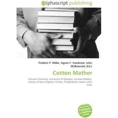 Thumbnail - Cotton Mather, Sachbücher