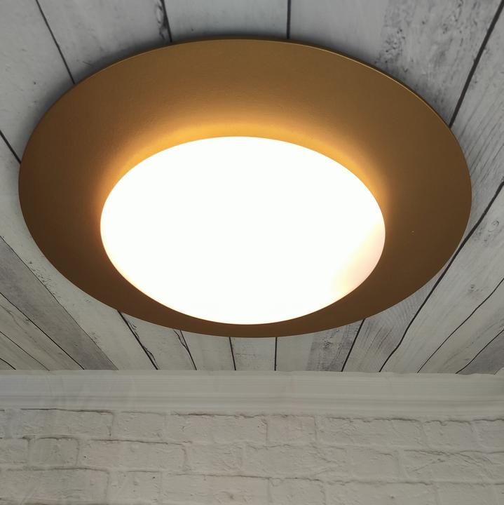 Actual product image Niermann Stand By Niermann Saturn ceiling light E27 gold Made in Germany
