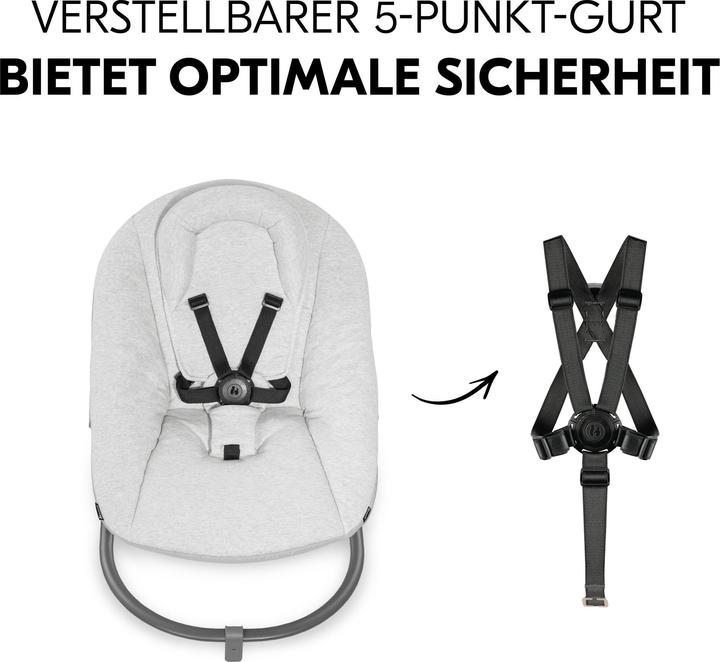 Produktbild Hauck Alpha Bouncer Premium Light Grey