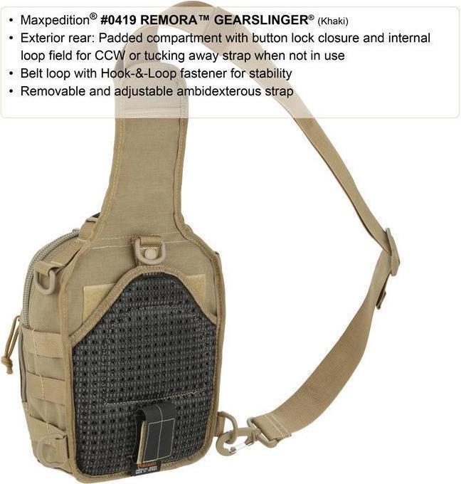 Actual product image Maxpedition Remora Gearslinger (5 l)
