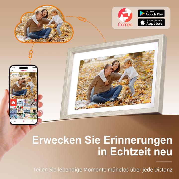 Actual product image Rollei Smarter Bilderrahmen | 10,1" Diagonale | WiFi | Frameo App | Modell 108 (10.10", 1280 x 800 pixels)