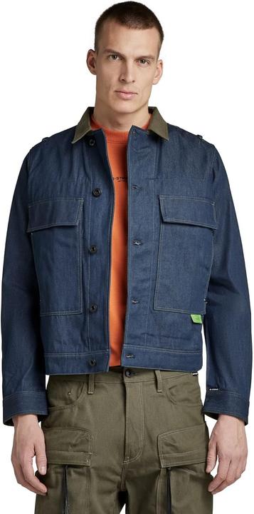 Actual product image G-Star Utility Flap Pocket Denim Jacket (XL)