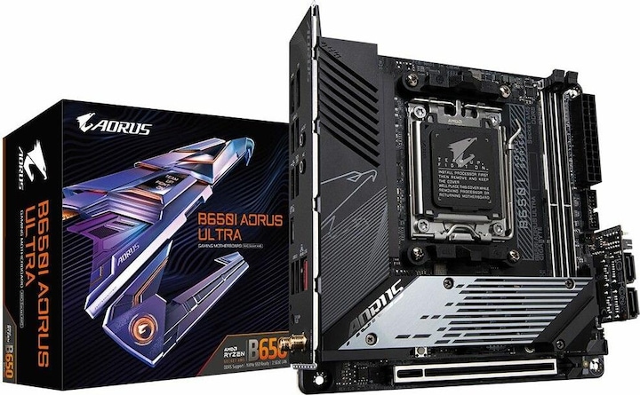 Actual product image Gigabyte B650I Aorus Ultra (AM5, AMD B650, Mini-ITX)