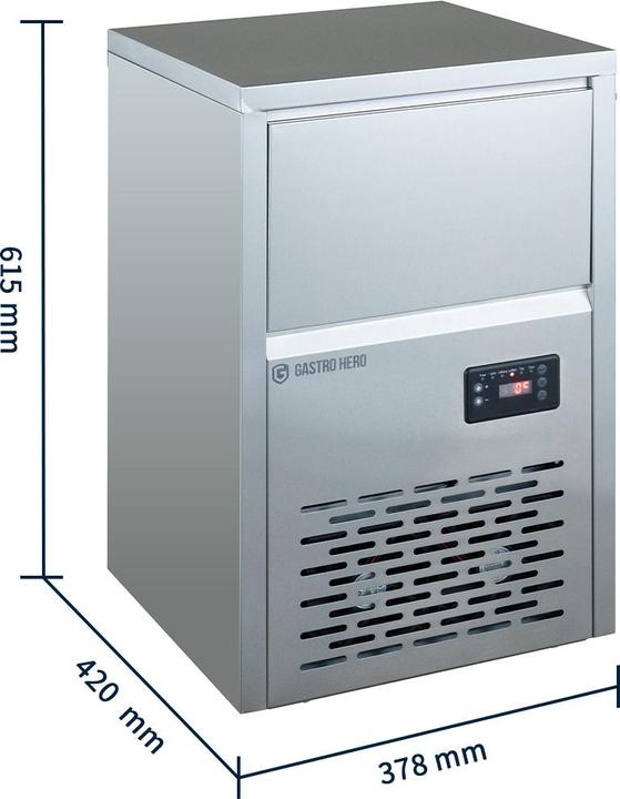 Produktbild Gastro Hero Vollwürfel Eisbereiter ECO