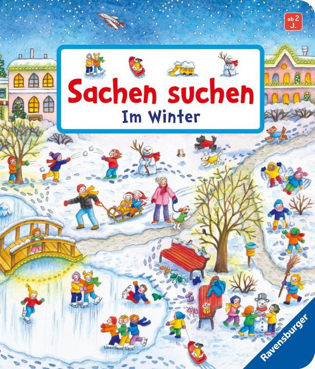Ravensburger Sachen suchen: Im Winter (German, Barbara Jelenkovich, Susanne Gernhäuser, 2019)