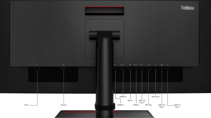 Productafbeelding Lenovo ThinkVision P34w-20 (3440 x 1440 pixels, 34.14")