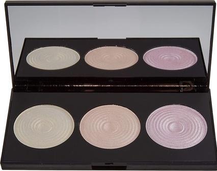Productafbeelding Makeup Revolution Palet met markeerpoeder (Rozen, Beige, Paars, Markeerstift, 15 g)