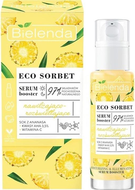 Bielenda ECO SORBET Pineapple Booster Serum Moisturizing and Brightening 30ml (30 ml)