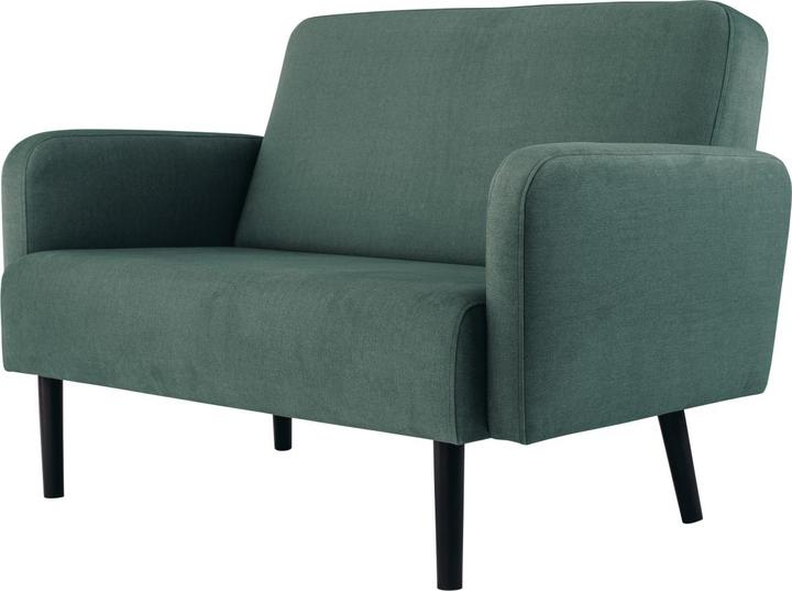 Produktbild Paperflow 2-Sitzer Sofa LISBOA grün schwarz Stoff (2-Sitzer)