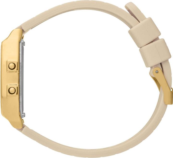Actual product image ICE Watch ICE-Watch ICE digit retro - Metal gold mirror - Almond skin - Small wristwatch (Digital watch, 32 mm)