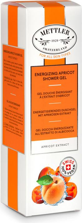 Actual product image Mettler1929 energizing shower gel with apricot extract (200 ml)