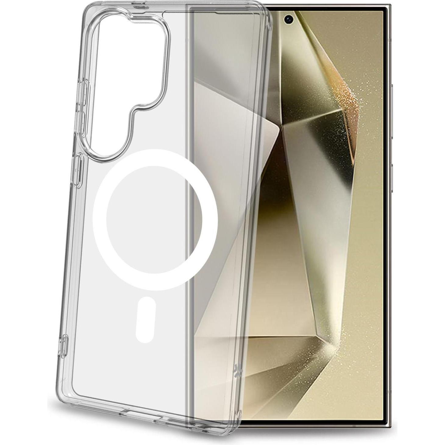 Celly Trasparente Gelskinmag Transparente Hülle Für Samsung Galaxy (Samsung Galaxy S25 Ultra), Cover Smartphone,