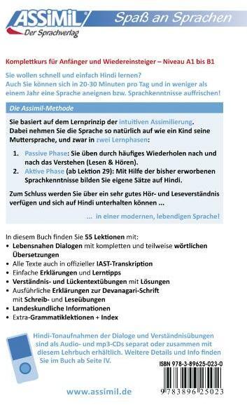 Energie-Label Hindi ohne Mühe. Lehrbuch (Deutsch, 2024)