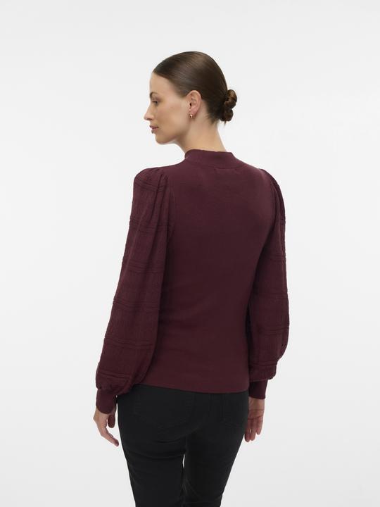Immagine prodotto Vero Moda Maternity Normal geschnitten Hoch geschlossen Ballonärmel Pullover Strickpullover (M)