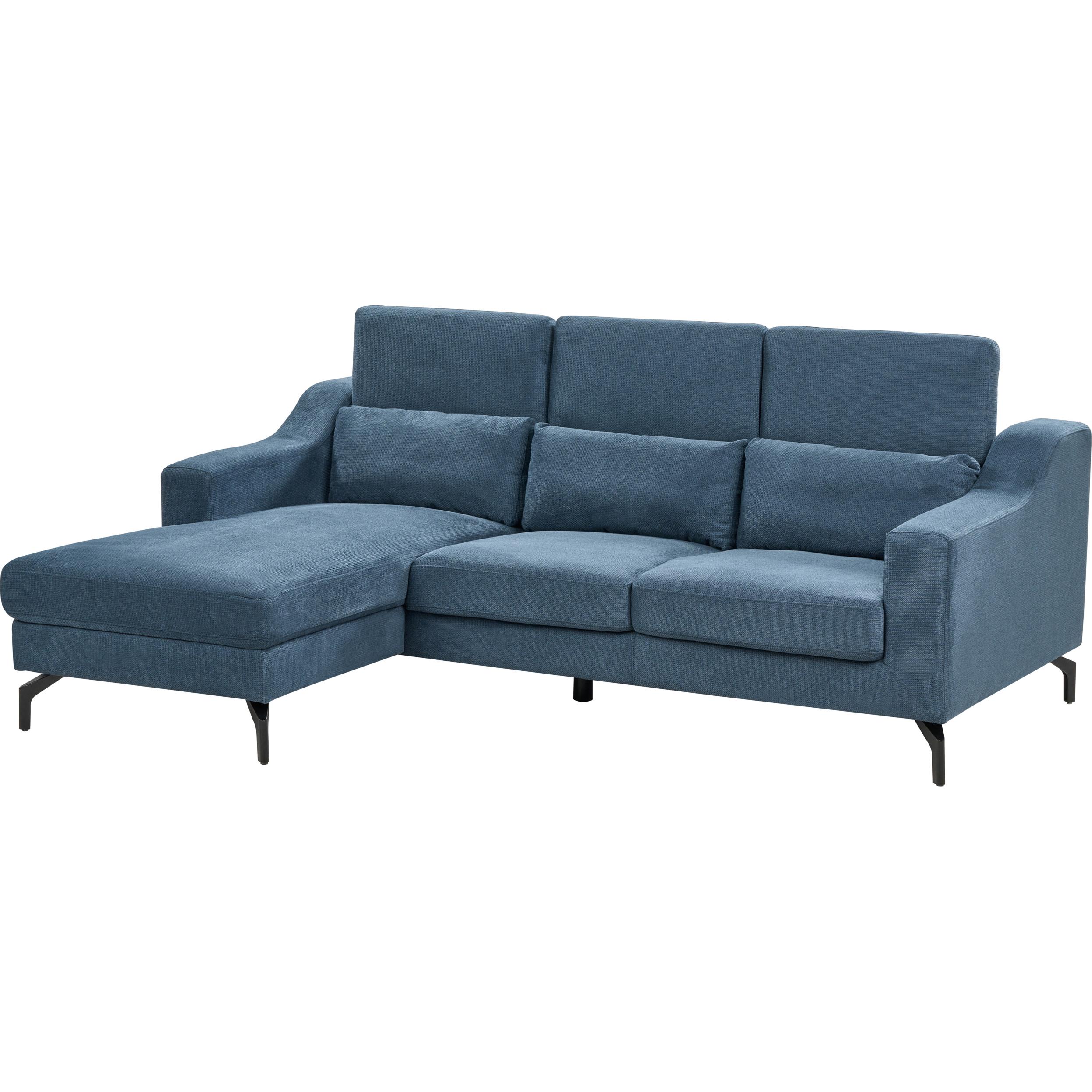 Beliani, Sofa, Glosli (Ecksofa)