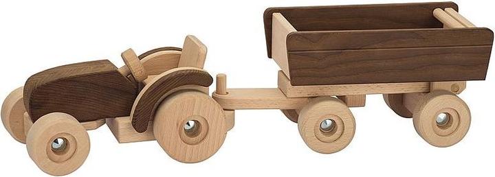 Produktbild Goki Traktor mit Anhänger