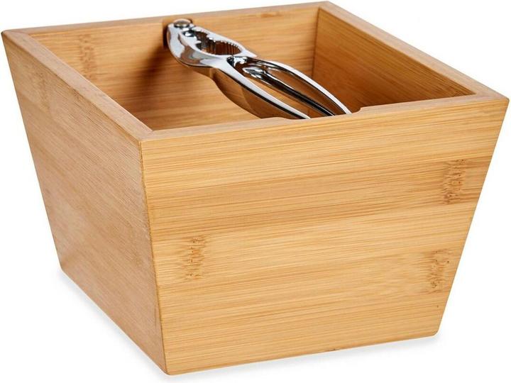 Produktbild Kinvara Bambusdose mit Nussknacker 16cm