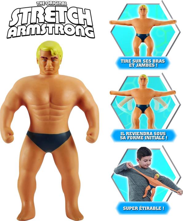 Produktbild Giochi Preziosi Actionfiguren Famosa Stretch Armstrong Elastisch 25 cm