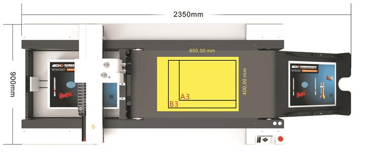 Immagine prodotto Tschudi Büromaschinen Fustellatrice digitale / plotter da taglio T-CUT 7553, formato 75 x 53 cm