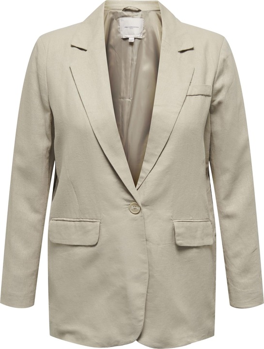 Actual product image Only Loose fit lapel collar Curve blazer Classic blazer (M)