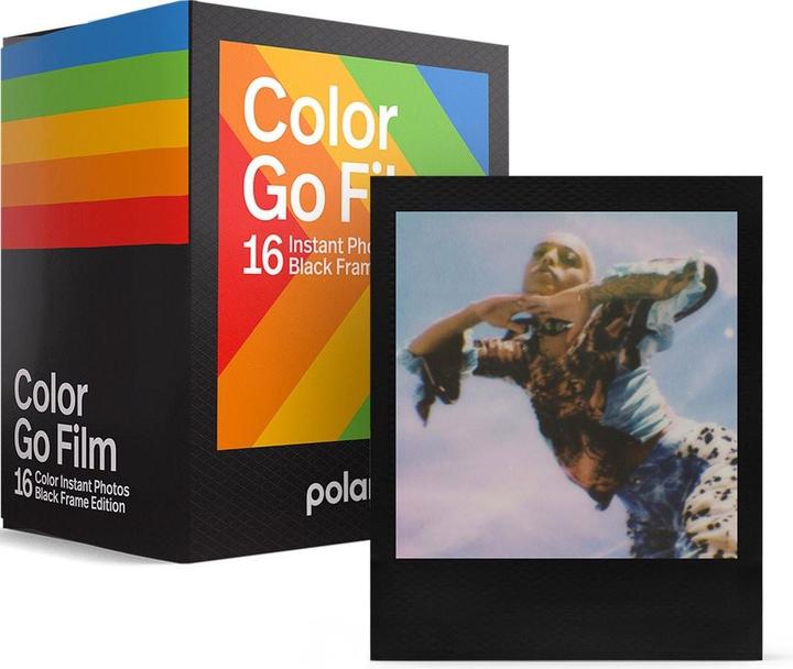 Polaroid Color Film Go Black Frame Edition Confezione doppia