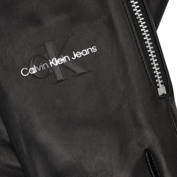 Actual product image Calvin Klein W'S Leather Gloves (M, L)